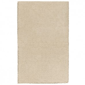 Webteppich Dochtwolle LOOP beige